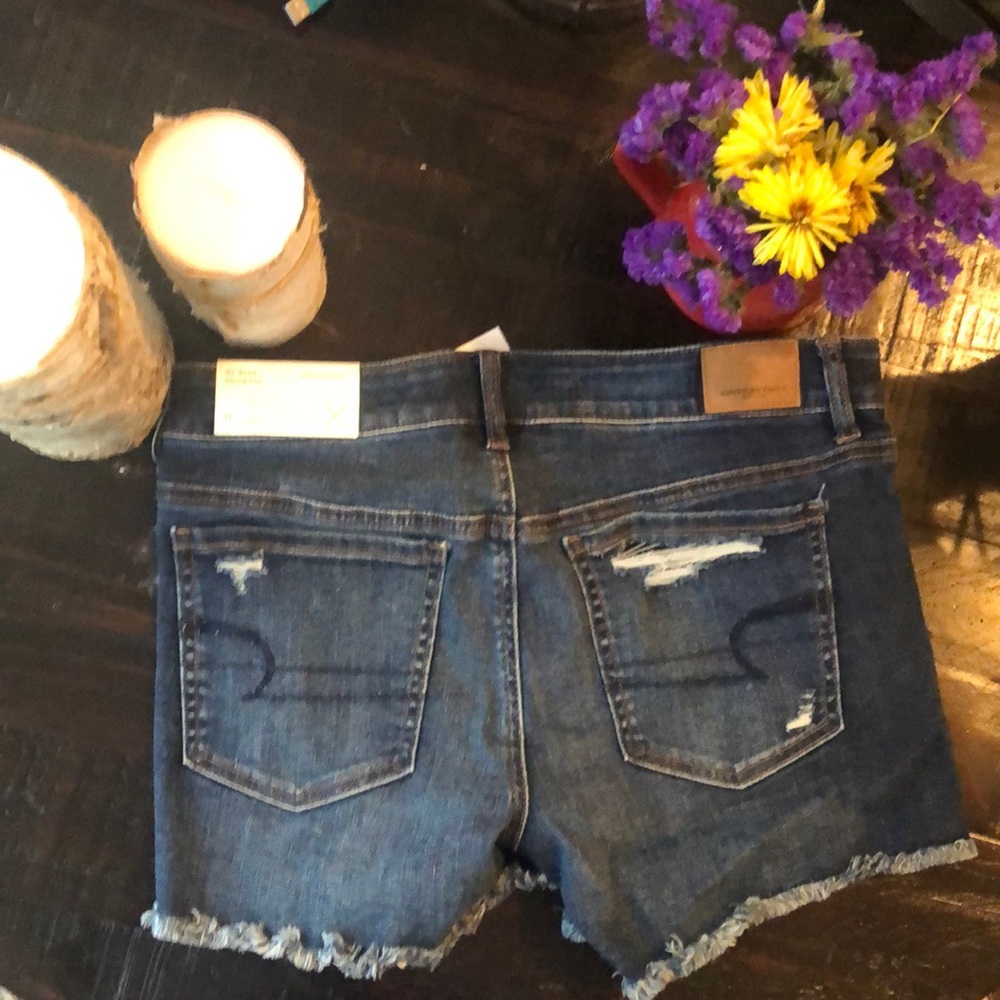 American Eagle Super Hi-rise shortie Shorts